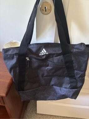 Adidas Black Gym Tote Bag